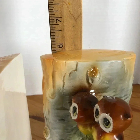 Vintage Giftcraft Anthropomorphic Owl Book Ends - Picture 10 of 12